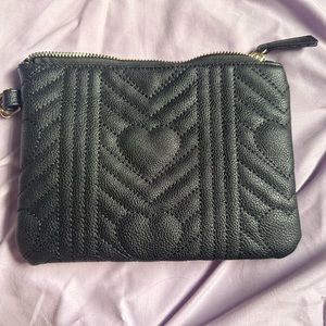 Black Heart Betsey Johnson Clutch Bag